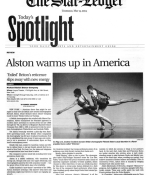 Today’s Spotlight: Alston warms up in America