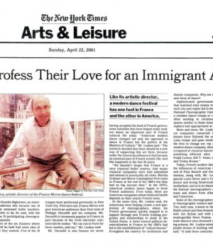 The French Profess Their Love for an Immigrant Art