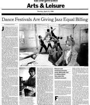 Dance Festivals Are Giving Jazz Equal Billing